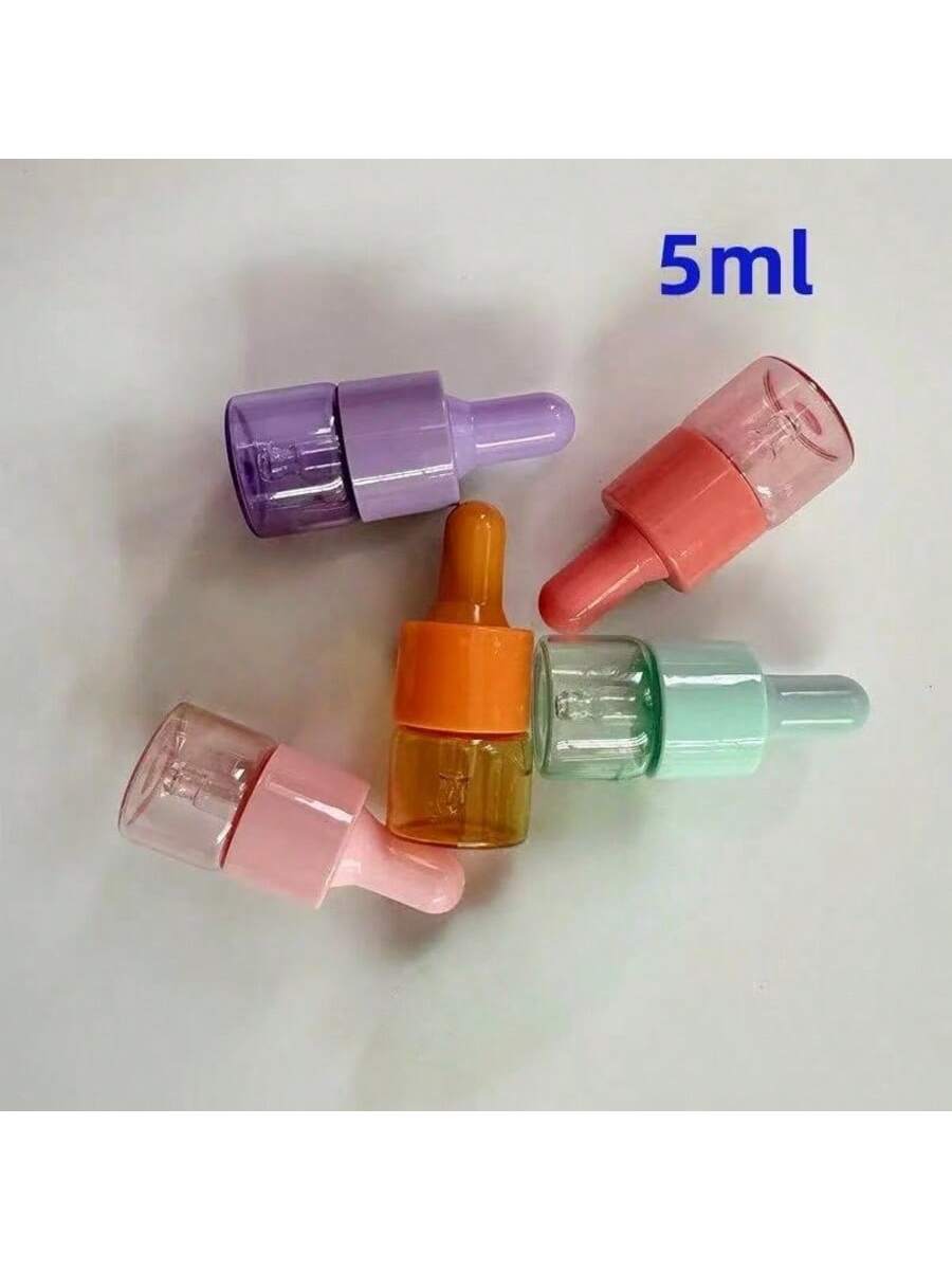 5 Pcs 5ml 10ml 컬러 유리 스포이드 병 빈  - Juice Bottle Dropper 리뷰 및 가격