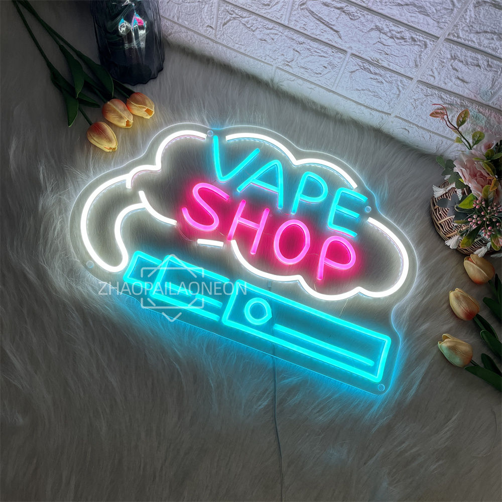 VAPE SHOP 네온사인 벽 장식 파티 바 장식 LE - Vaping Shop 리뷰 및 가격