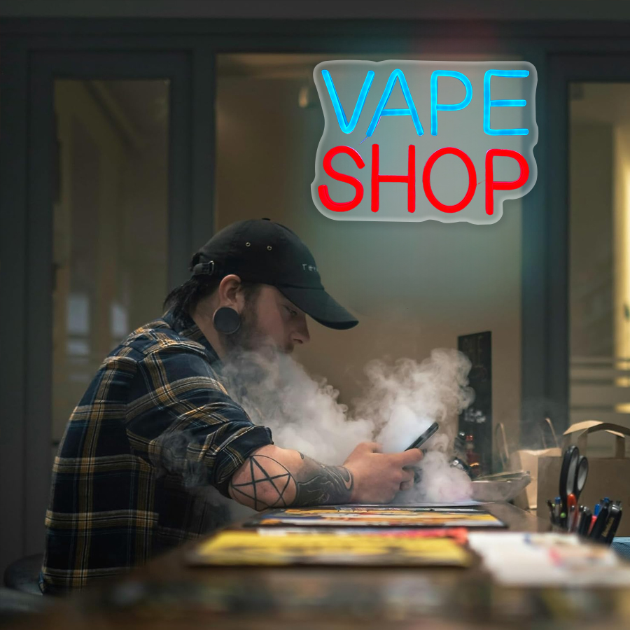벽 장식용 전자담배 가게 네온사인, 바, 담배 가게,  - Vaping Shop 리뷰 및 가격