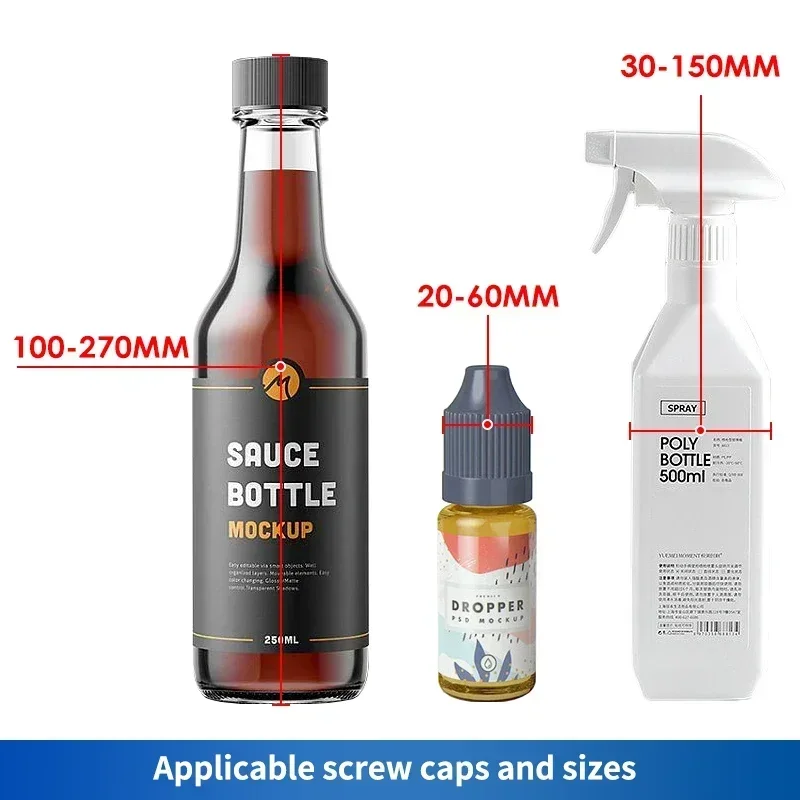 ZONESUN 병 캡핑 기계 스크류 탑 주스 액체 스프 - Juice Bottle Dropper 리뷰 및 가격