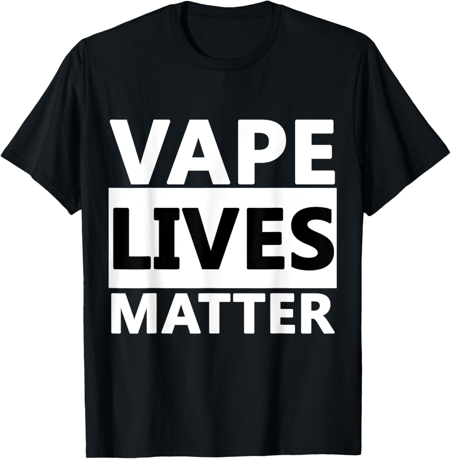 Vape Lives Matter 그래픽 코튼 티셔츠 남 - Vaping Shop 리뷰 및 가격