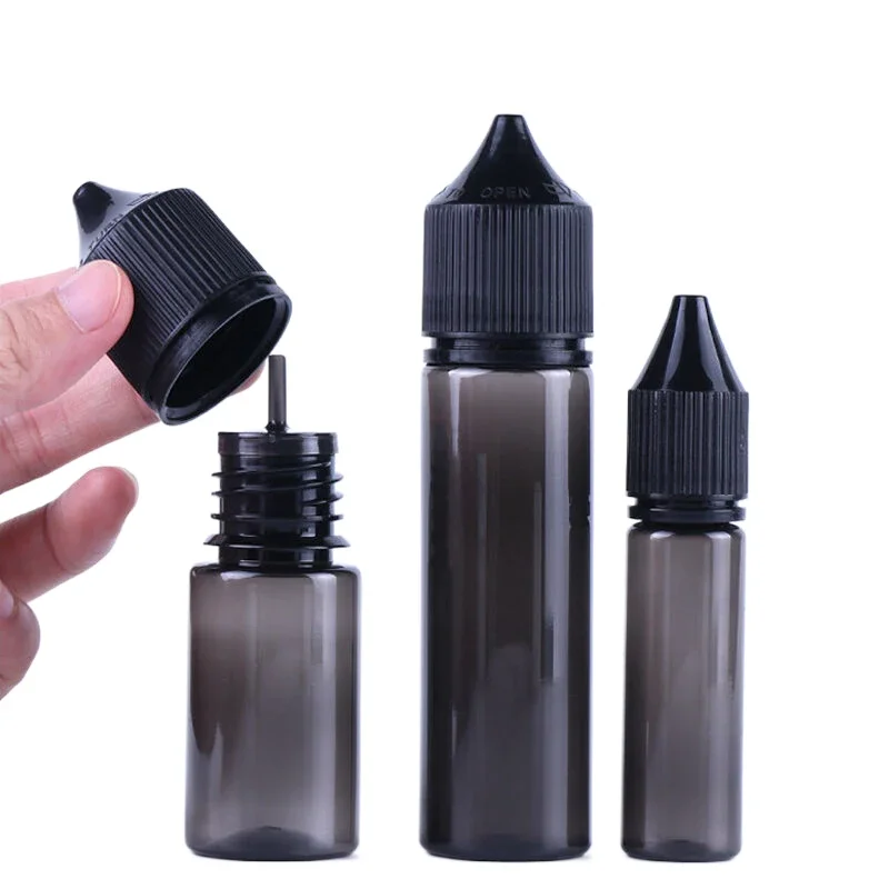 5Pcs 10/15/30/60/100/120ml 검은  - Juice Bottle Dropper 리뷰 및 가격