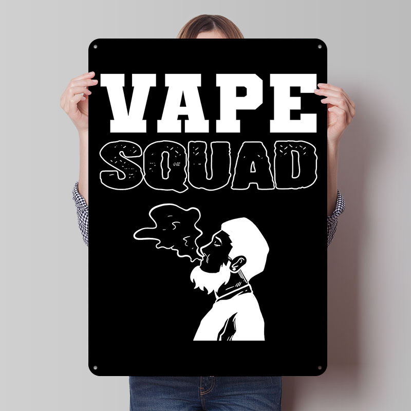 베이프 스쿼드 베이프 스토어 오운 틴플레이트 포스터 맞 - Vaping Store 리뷰 및 가격