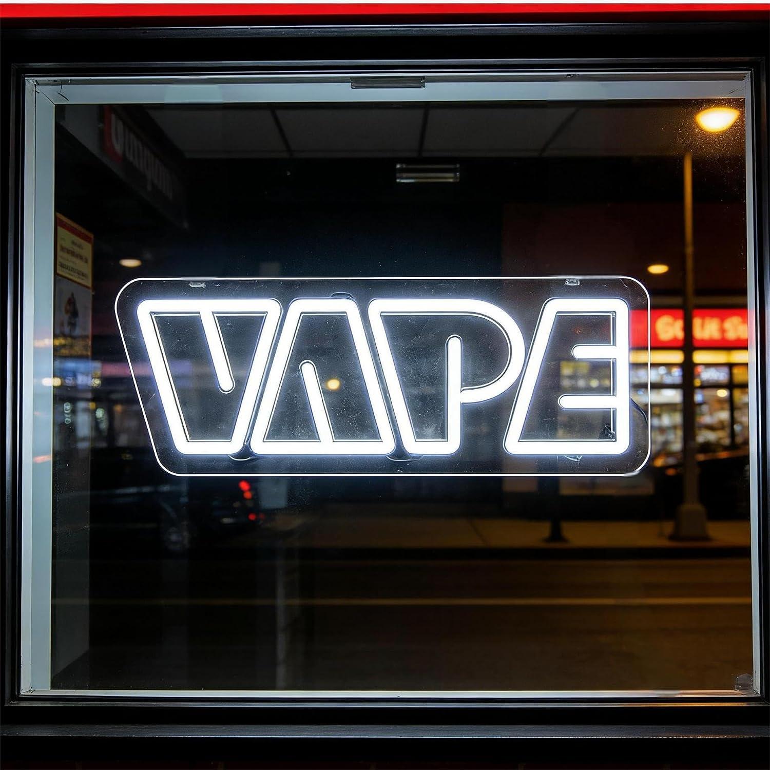 VAPE 네온사인 USB 디밍 가능 LED 조명 (베이 - Vaping Store 리뷰 및 가격