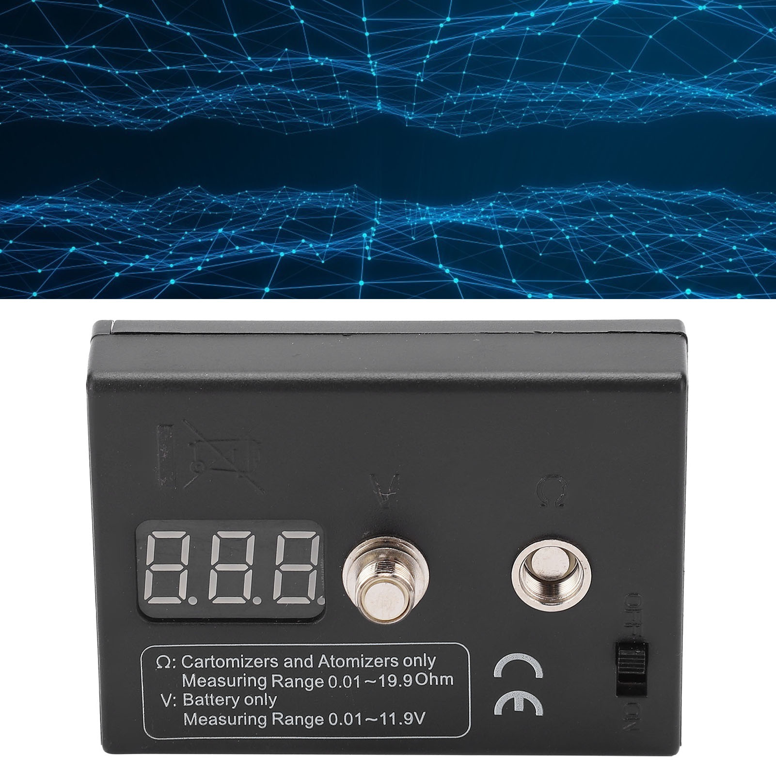 저항 OHM 미터 측정 리더 코일 테스터 와이어 DIY - Ohm Meter Reader 리뷰 및 가격
