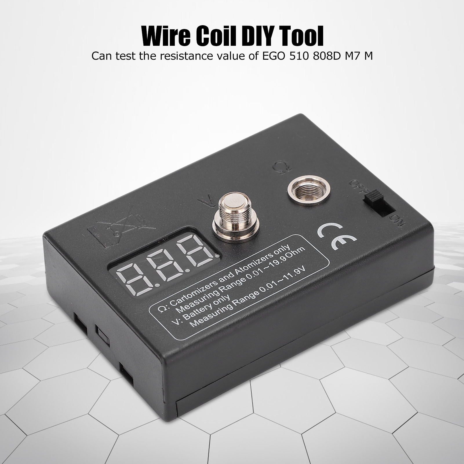 저항 OHM 미터 측정 리더 코일 테스터 와이어 DIY - Ohm Meter Reader 리뷰 및 가격