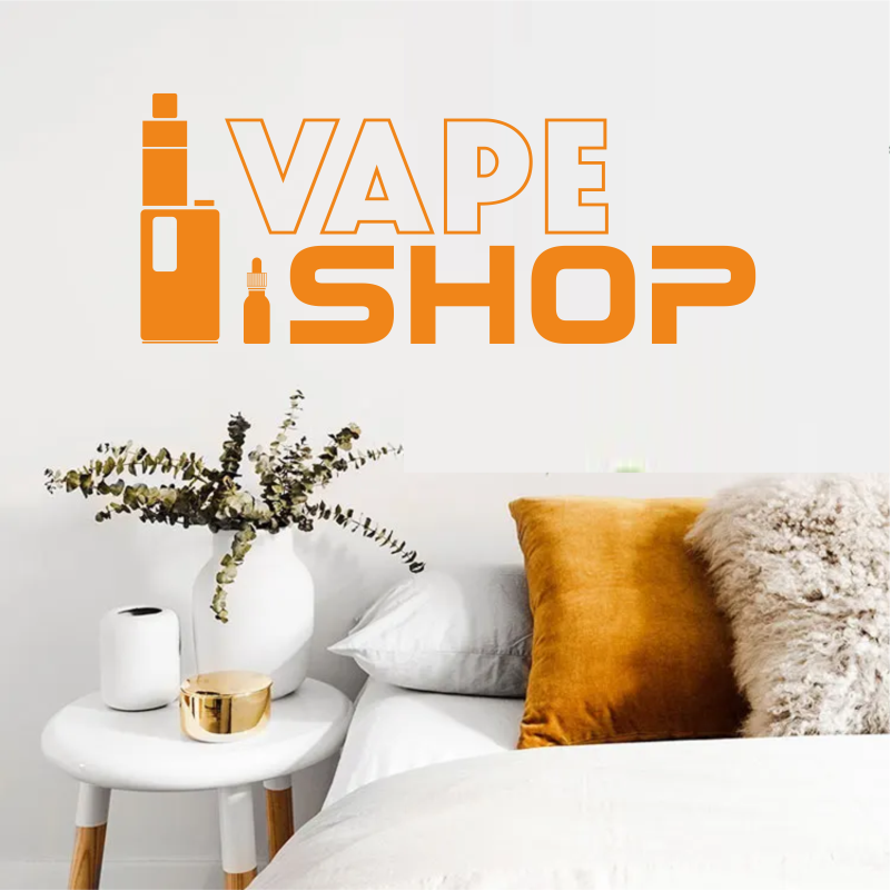 비닐 벽 데칼 전자담배 가게 간판 포스터 벽 스티커 홈 - Vaping Shop 리뷰 및 가격