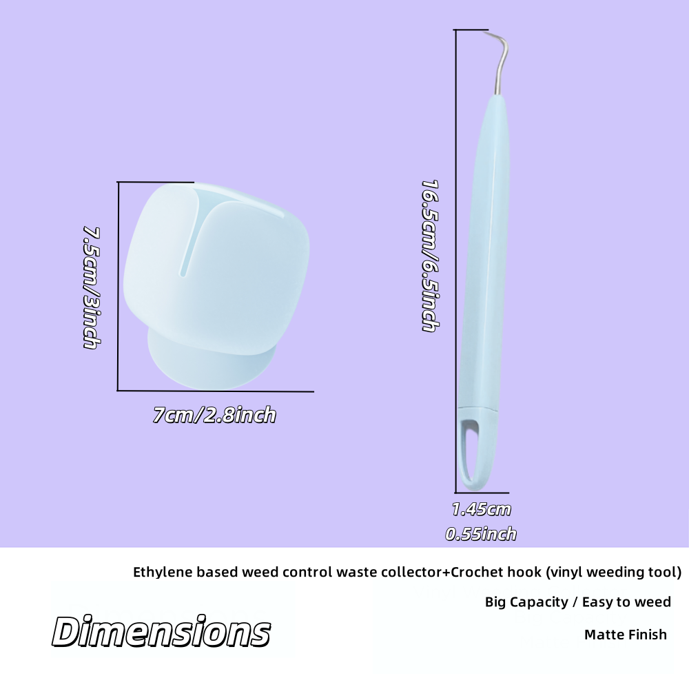 1PC/2PCS 공예 비닐 제초 스크랩 수집기, 실리콘 - Dry Herb Vaping Accessories 리뷰 및 가격